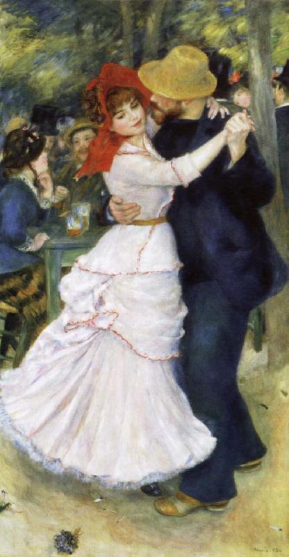 Pierre-Auguste Renoir Dance at Bougival oil painting picture